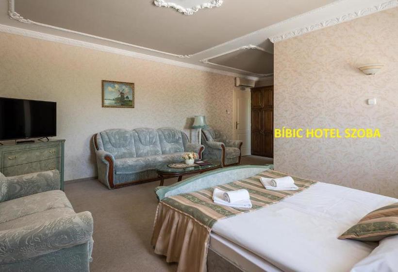 בית מלון כפרי Bíbic és Tüskevár étterem és Horgásztó