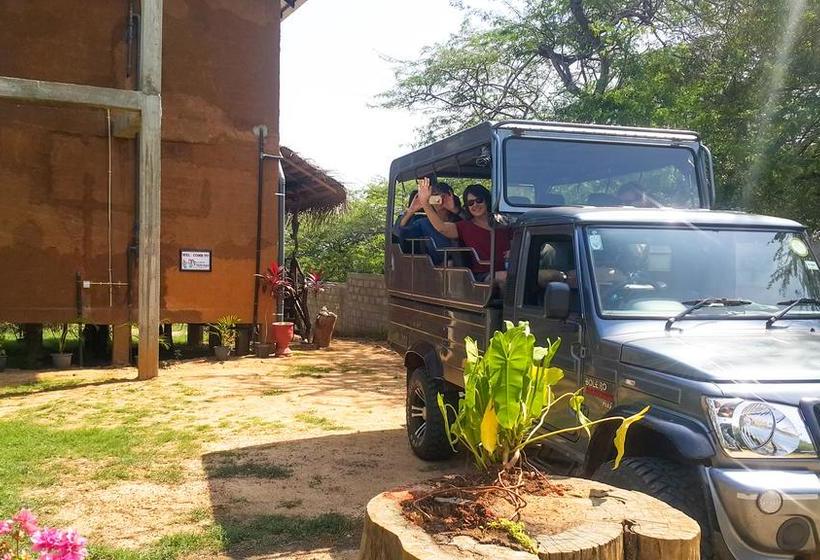 Отель Bundala Flamingo Cotteges