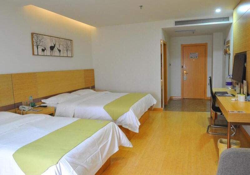 בית מלון כפרי Greentree Alliance Liaocheng Dongchangfu District Chenkou Road Liaocheng University