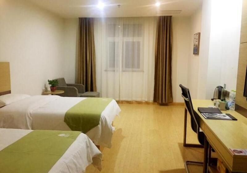 בית מלון כפרי Greentree Alliance Liaocheng Dongchangfu District Chenkou Road Liaocheng University