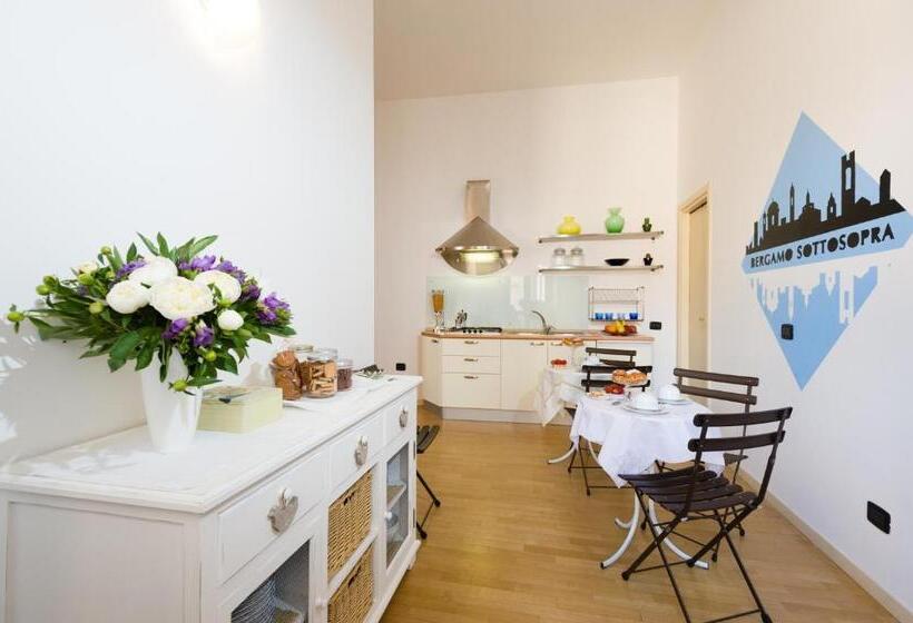 تختخواب و صبحانه Bergamo Sottosopra