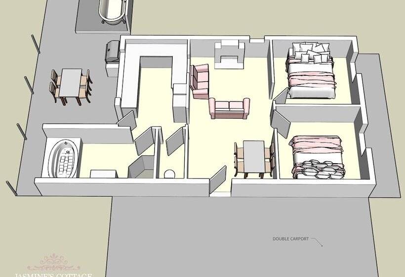 צימר Jasmine S Cottage