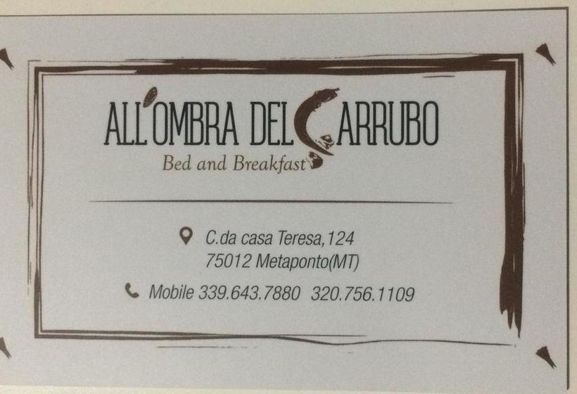 住宿加早餐 All Ombra Del Carrubo Metaponto