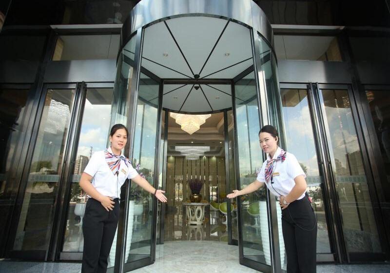 Отель Greentree Alliance Foshan West Station Luowu Road