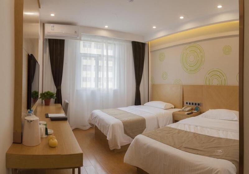 호텔 Greentree Inn Bengbu Longzihu District Railway Station Express