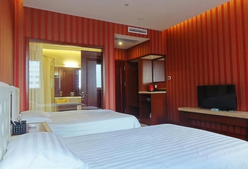 Hua Qi Kaiserdom Hotel Zhongshan Road St Michael S Cathedral And Zhanqiao Pier Qingdao