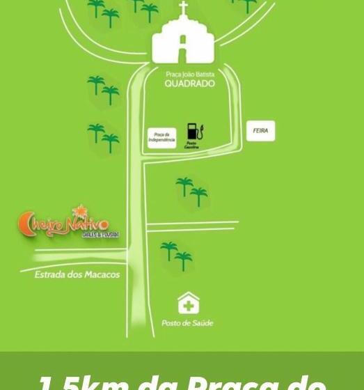 住宿加早餐  Cheiro Nativo   Chalés & Pousada