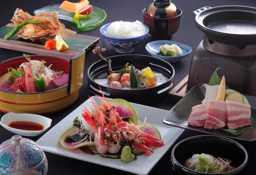 فندق Awarakitagata Onsen Kohanso Hanayurari