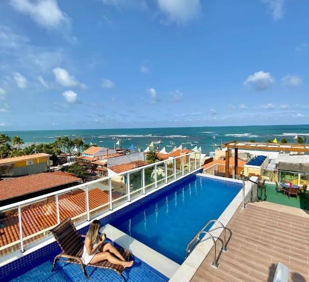 בית מלון כפרי Baia Branca Porto De Galinhas