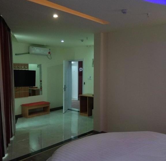 호텔 Thank Inn Chain Shangdong Zaozhuang Tengjingzhou Jinghe Bridge Haishang Mingyue