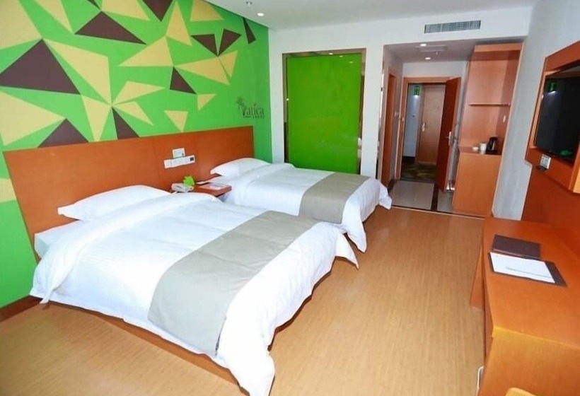 ホテル Vatica Qingdao Licang Xiazhuang Hexie Plaza