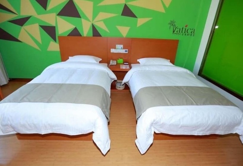 ホテル Vatica Qingdao Licang Xiazhuang Hexie Plaza