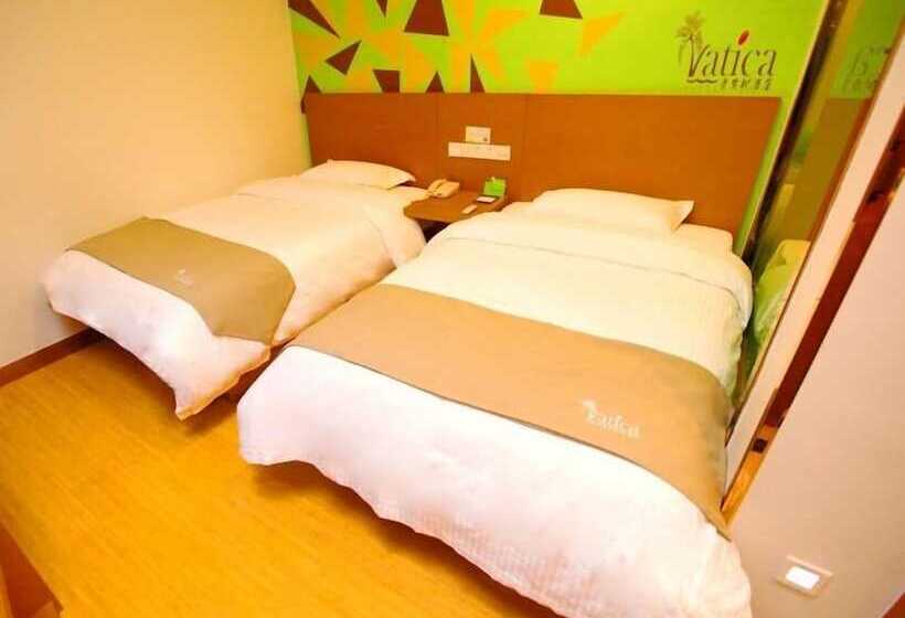 ホテル Vatica Qingdao Licang Xiazhuang Hexie Plaza