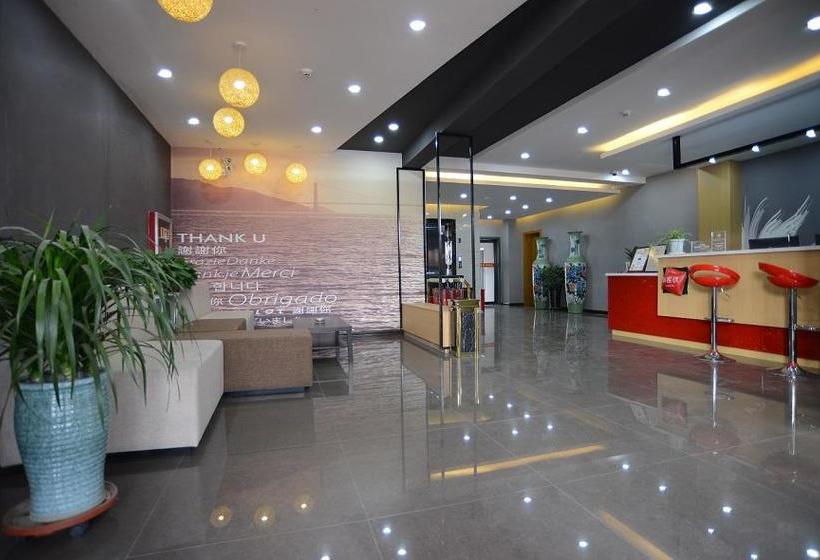 호텔 Thank Inn  Gansu Tianshui Gangu County Binhe Road