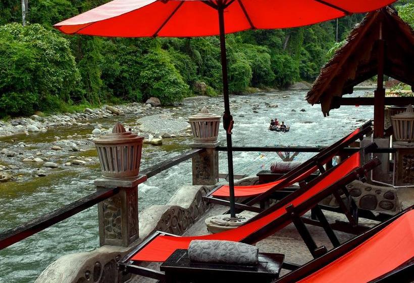 تختخواب و صبحانه Ecotravel Cottages Bukit Lawang