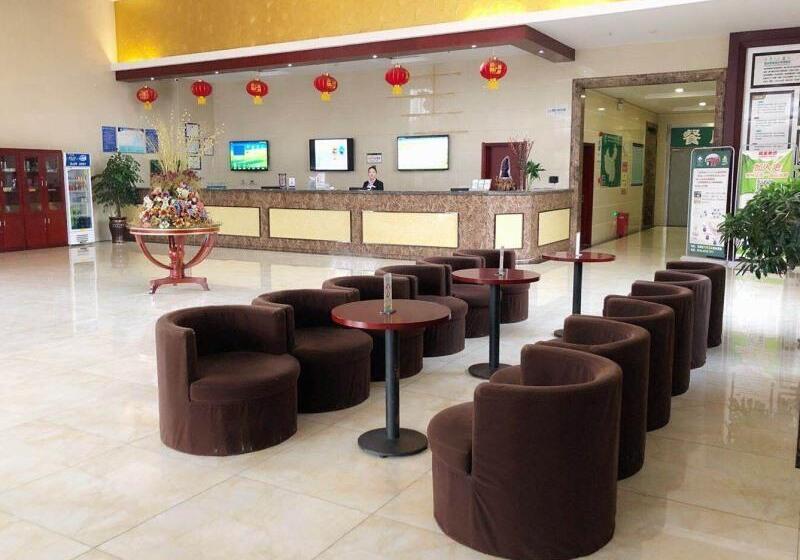 ホテル Greentree Inn Jiangsu Lianyungang Donghai New Bus Station Express