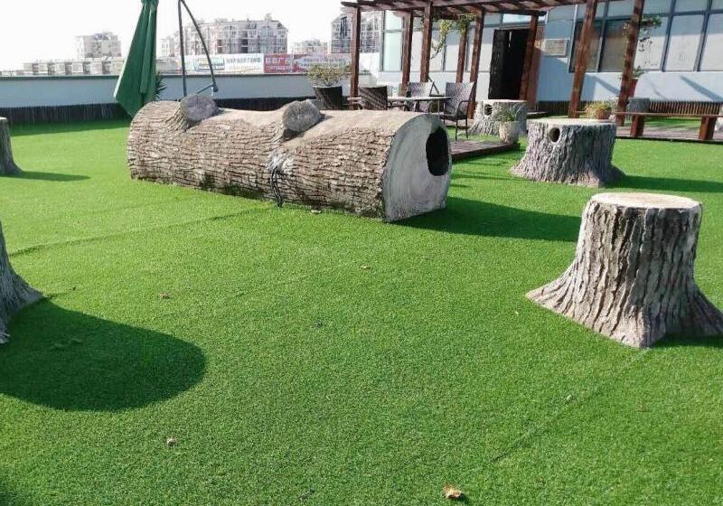 בית מלון כפרי Greentree Inn Jiangsu Lianyungang Donghai New Bus Station Express