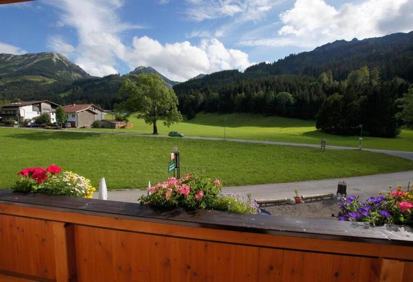 酒店 Pension Alpenblick Schattwald