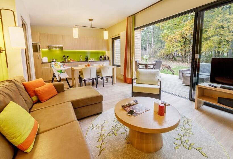 בית מלון כפרי Center Parcs Le Bois Aux Daims