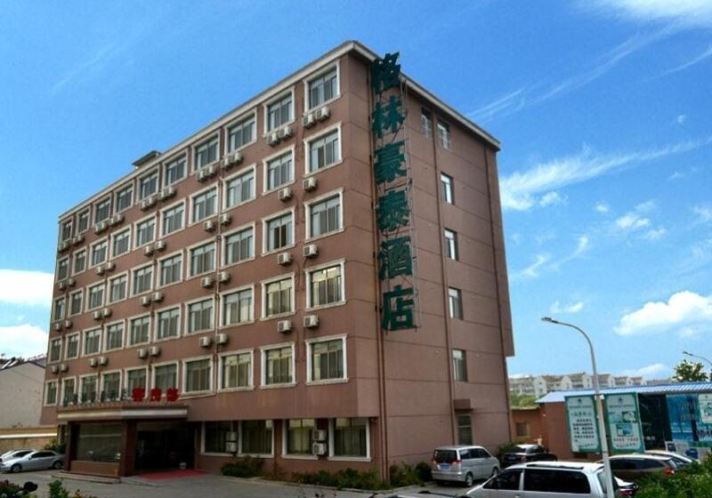 Отель Greentree Inn Jiangsu Taizhou Taixin Wenchang Road Business
