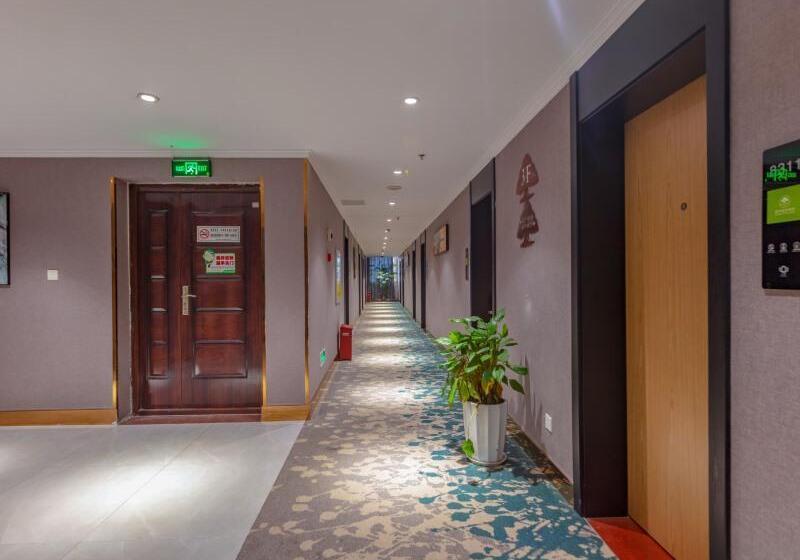 Отель Greentree Inn Jiangsu Taizhou Taixin Wenchang Road Business