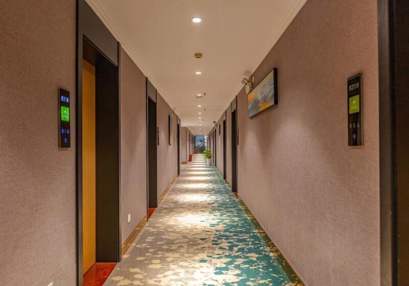Отель Greentree Inn Jiangsu Taizhou Taixin Wenchang Road Business