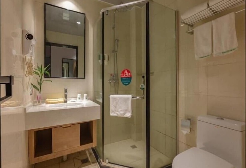 Отель Greentree Inn Jiangsu Taizhou Taixin Wenchang Road Business