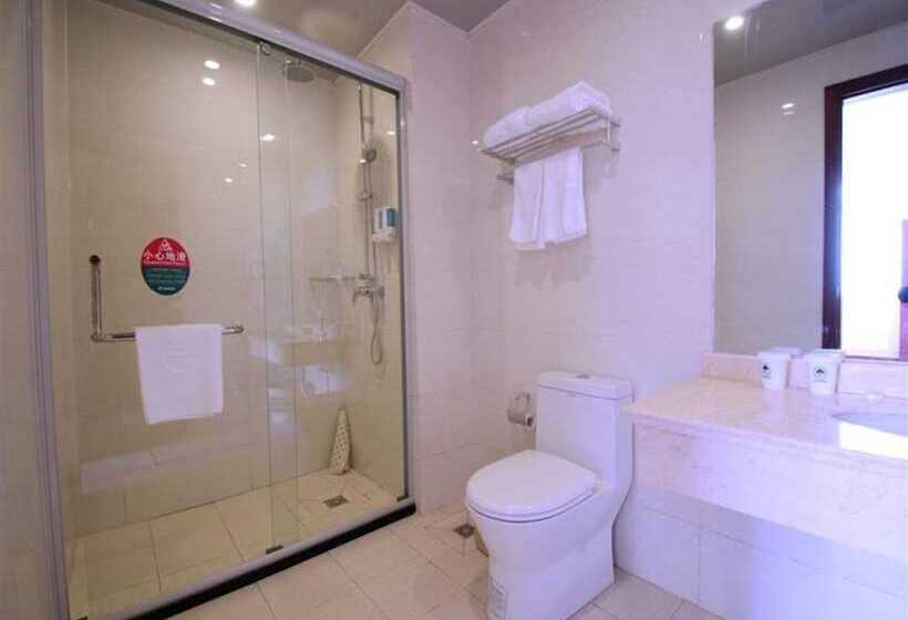 Отель Greentree Inn Jiangsu Taizhou Taixin Wenchang Road Business