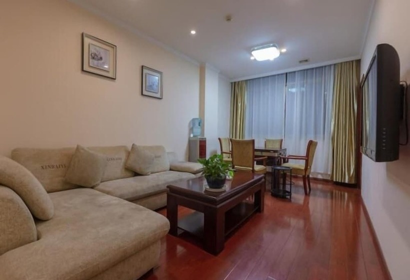 Отель Greentree Inn Jiangsu Taizhou Taixin Wenchang Road Business