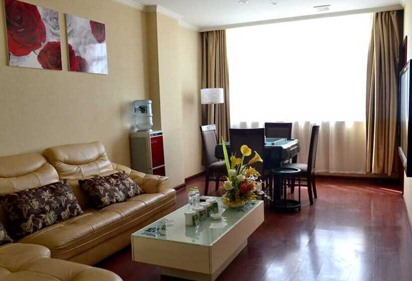 Отель Greentree Inn Jiangsu Taizhou Taixin Wenchang Road Business