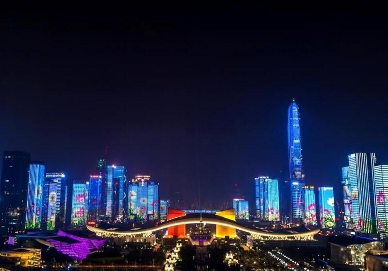 Отель Greentree Inn Shenzhen Huanggang Port South Futian Road Express