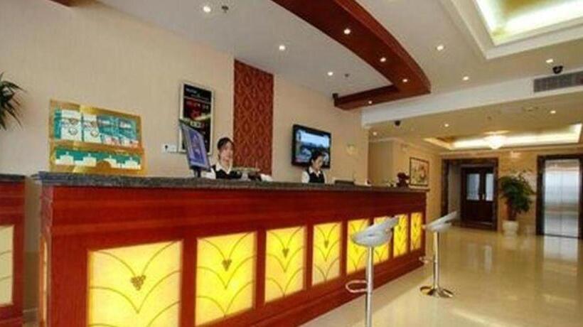 Отель Greentree Inn Jiangsu Taizhou Taixin Wenchang Road Business