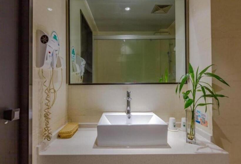 Отель Greentree Inn Jiangsu Taizhou Taixin Wenchang Road Business