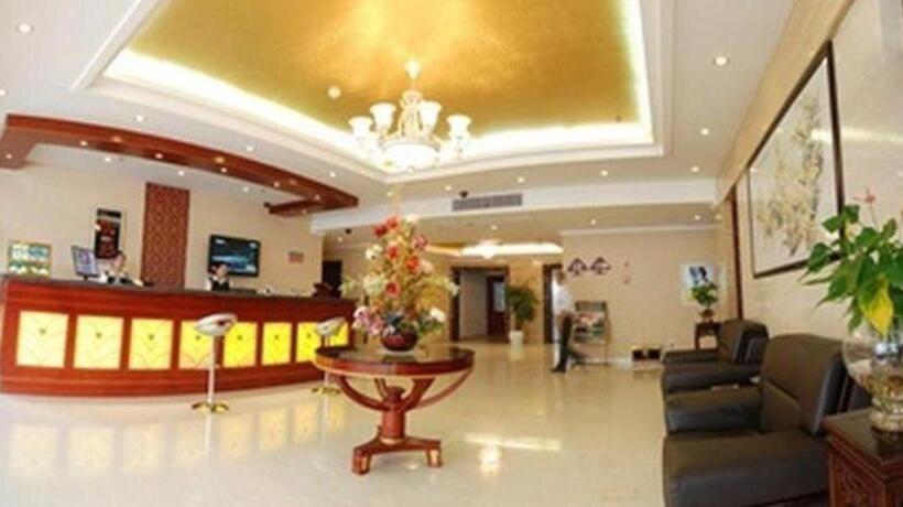 Отель Greentree Inn Jiangsu Taizhou Taixin Wenchang Road Business