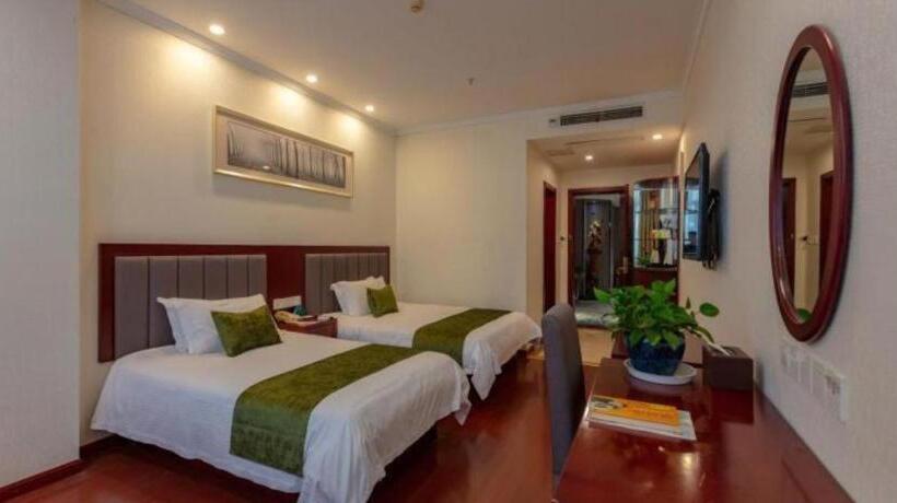 Отель Greentree Inn Jiangsu Taizhou Taixin Wenchang Road Business