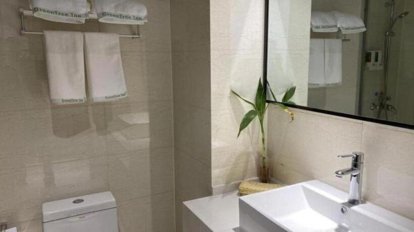 Отель Greentree Inn Jiangsu Taizhou Taixin Wenchang Road Business