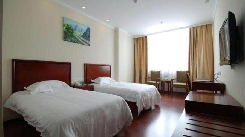 Отель Greentree Inn Jiangsu Taizhou Taixin Wenchang Road Business