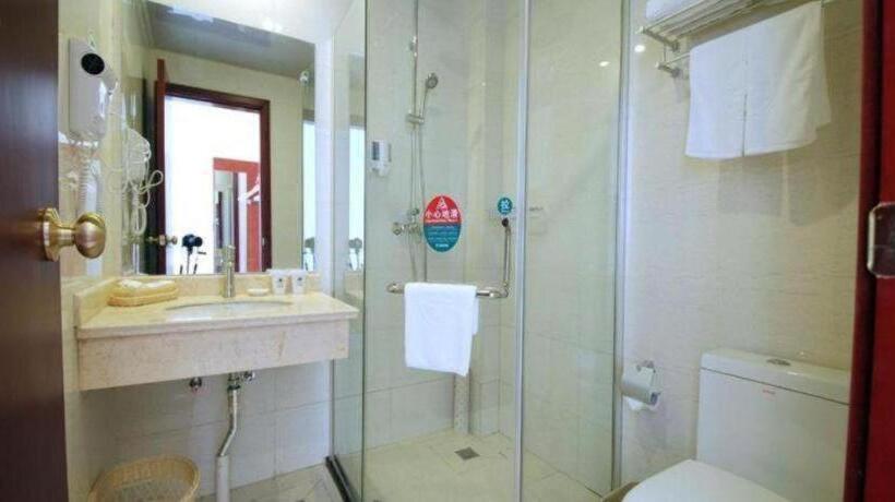 Отель Greentree Inn Jiangsu Taizhou Taixin Wenchang Road Business