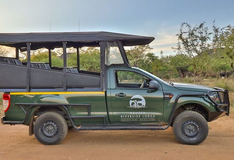 בית מלון כפרי Kruger Riverside Lodge   No Load Shedding