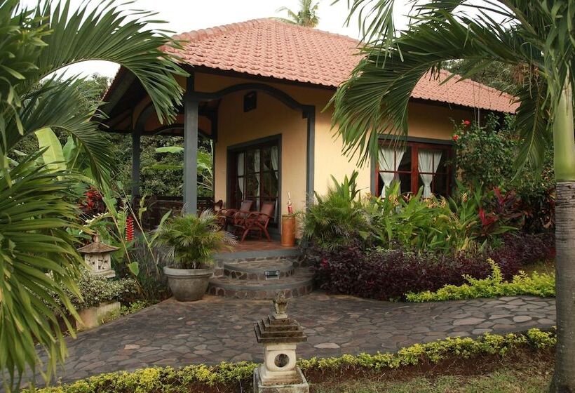 בית מלון כפרי Puri Mangga Sea View Resort & Spa