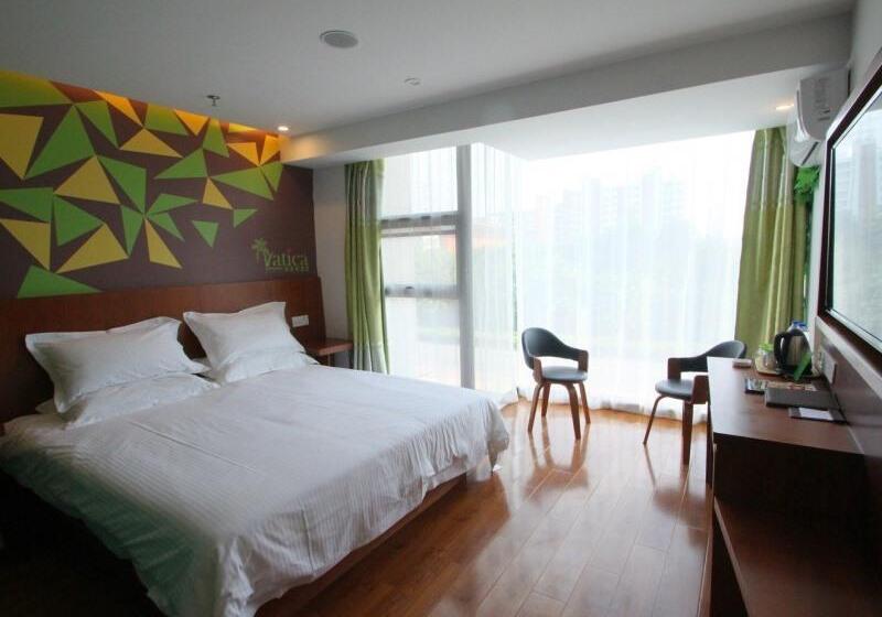 호텔 Vatica Shanghai International Tourism Resort Luoshan Road Subway Station