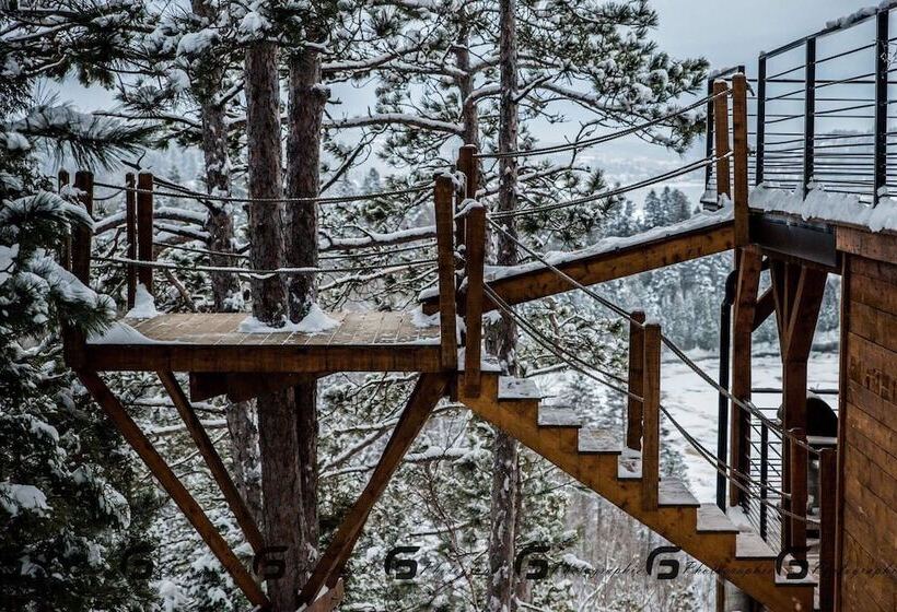 호텔 Gite Du Haut Des Arbres