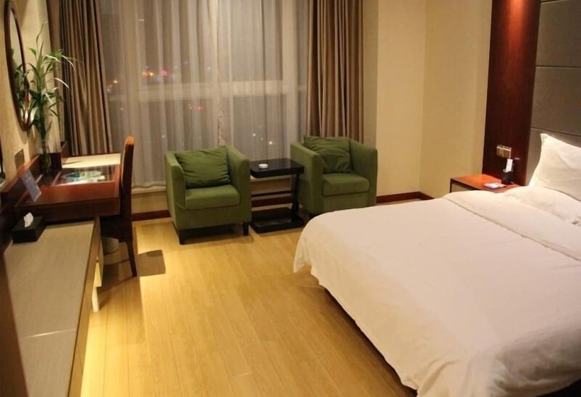 Отель Greentree Inn Nantong Tongzhou Shiji Avenue Jianghaihuangdu Express