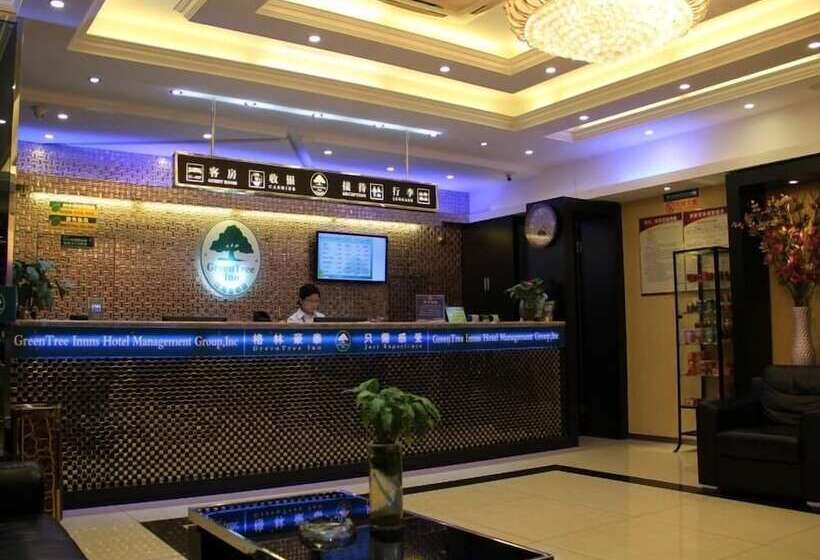 Отель Greentree Inn Nantong Tongzhou Shiji Avenue Jianghaihuangdu Express