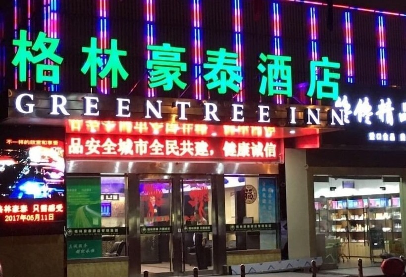 Отель Greentree Inn Nantong Tongzhou Shiji Avenue Jianghaihuangdu Express