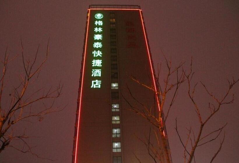 Отель Greentree Inn Nantong Tongzhou Shiji Avenue Jianghaihuangdu Express