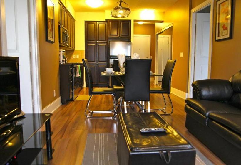 בית מלון כפרי Executive Stay Suites Next To Squareone Mall