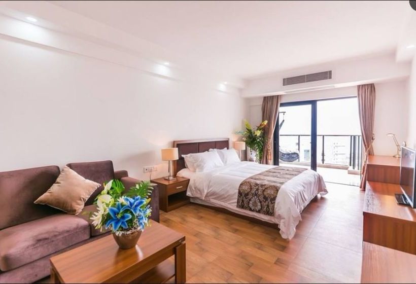 호텔 Yumi Apartment Yangjiang 2 Branch