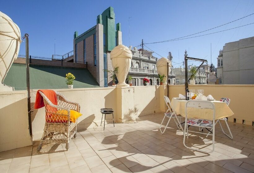 Atico De Lujo Plaza Ayuntamiento Pet Friendly