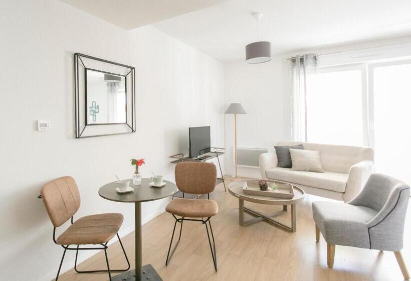 ホテル Zenao Appart Hôtels Mulhouse